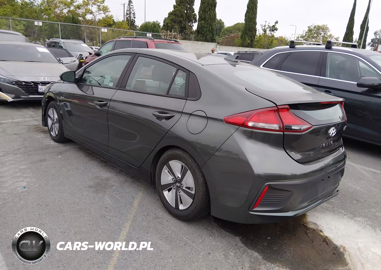2020 Hyundai Ioniq Hybrid Blue VIN:KMHC65LC7LU234868 - 3