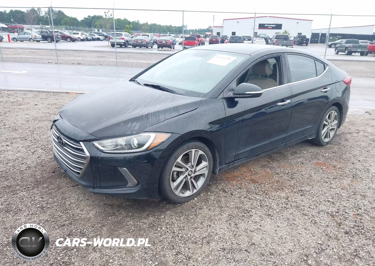 2017 Hyundai Elantra Limited VIN:KMHD84LF9HU073479 - 2