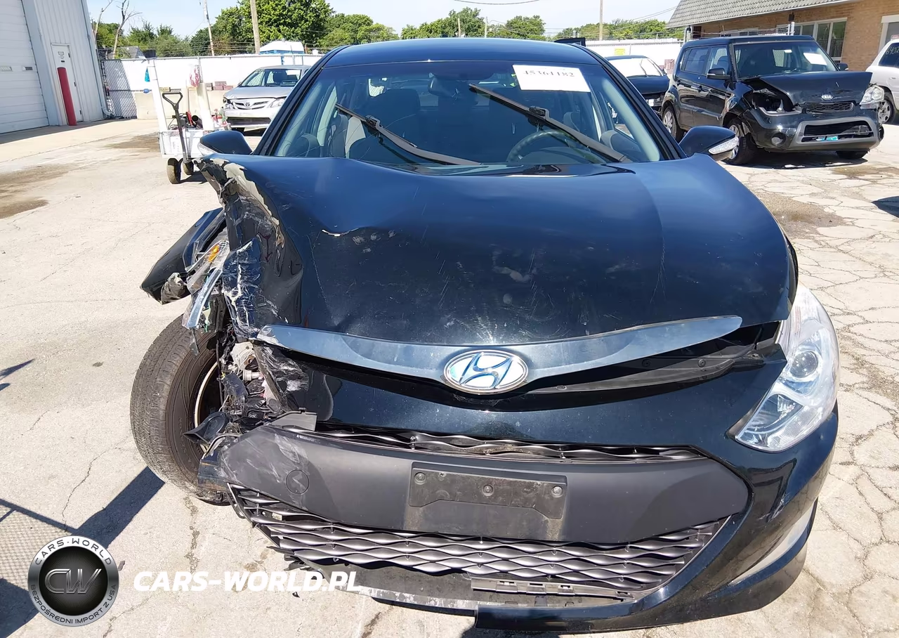 2015 Hyundai Sonata Hybrid VIN:KMHEC4A4XFA121185 - 11