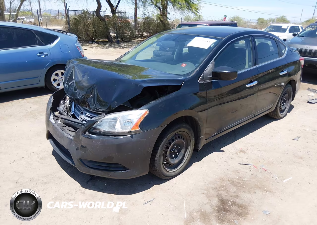 2015 Nissan Sentra Sv VIN:3N1AB7AP7FL644788 - 2