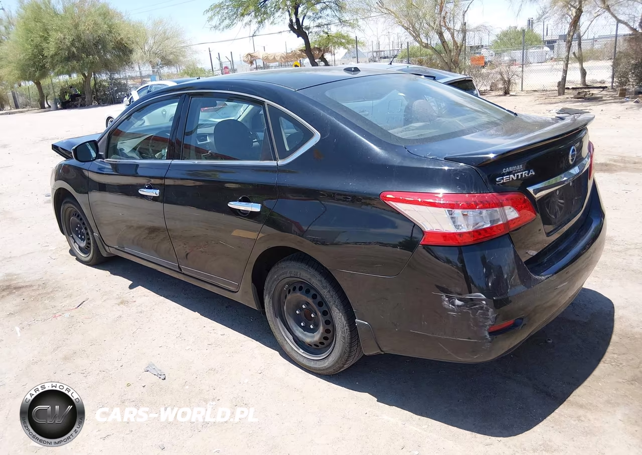 2015 Nissan Sentra Sv VIN:3N1AB7AP7FL644788 - 3
