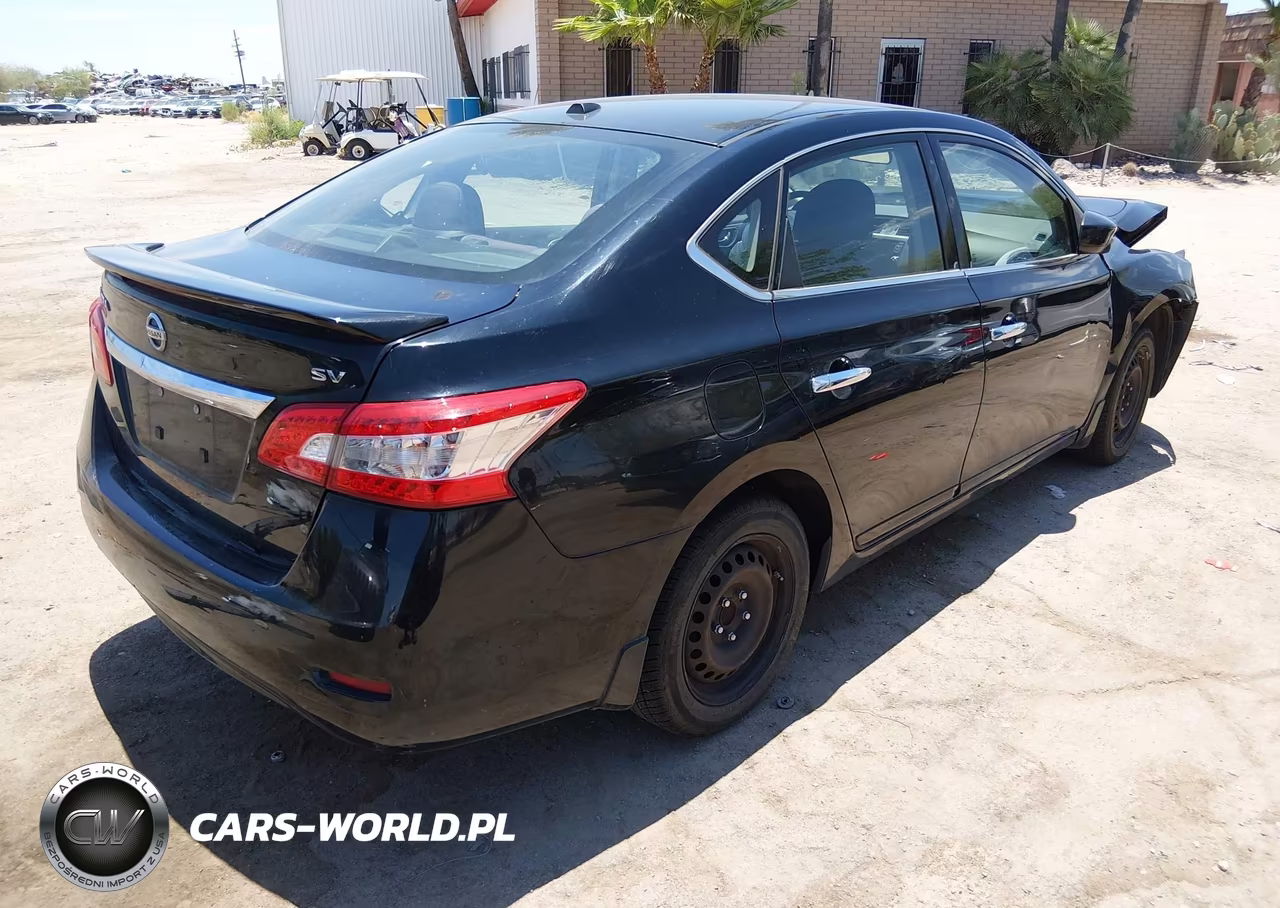 2015 Nissan Sentra Sv VIN:3N1AB7AP7FL644788 - 4