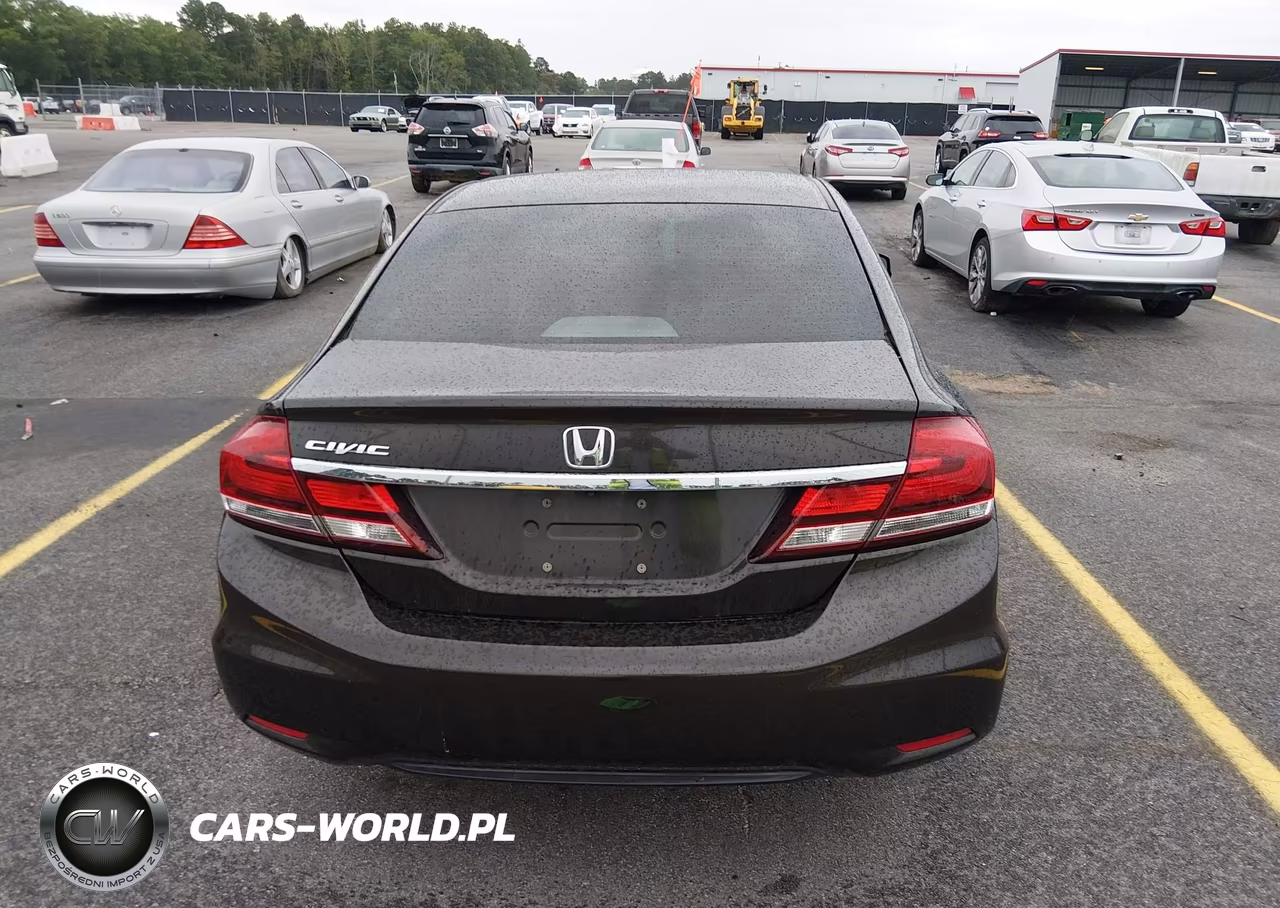 2013 Honda Civic Lx VIN:2HGFB2F58DH504138 - 16