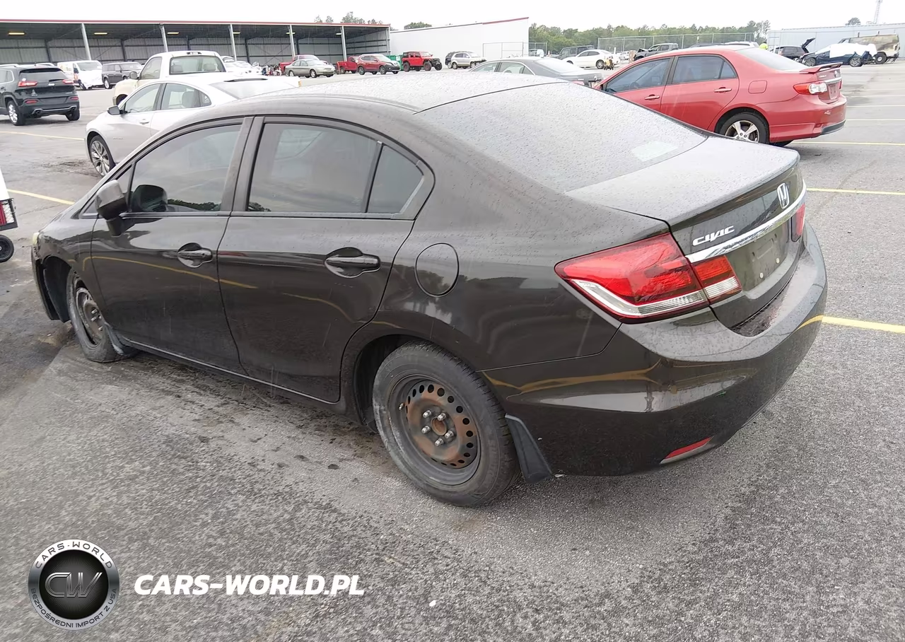 2013 Honda Civic Lx VIN:2HGFB2F58DH504138 - 3