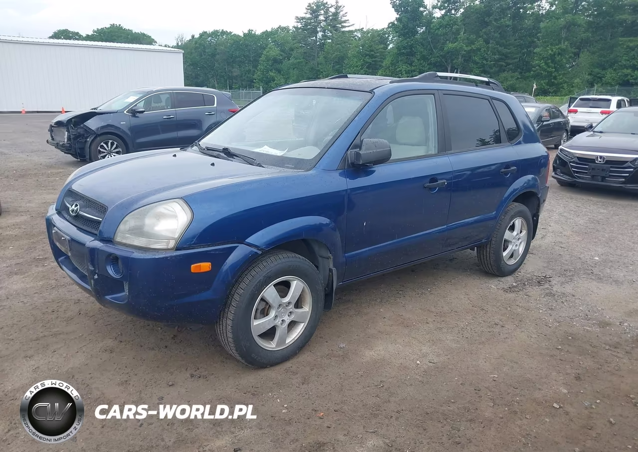 2005 Hyundai Tucson Gl VIN:KM8JM12B95U219919 - 2
