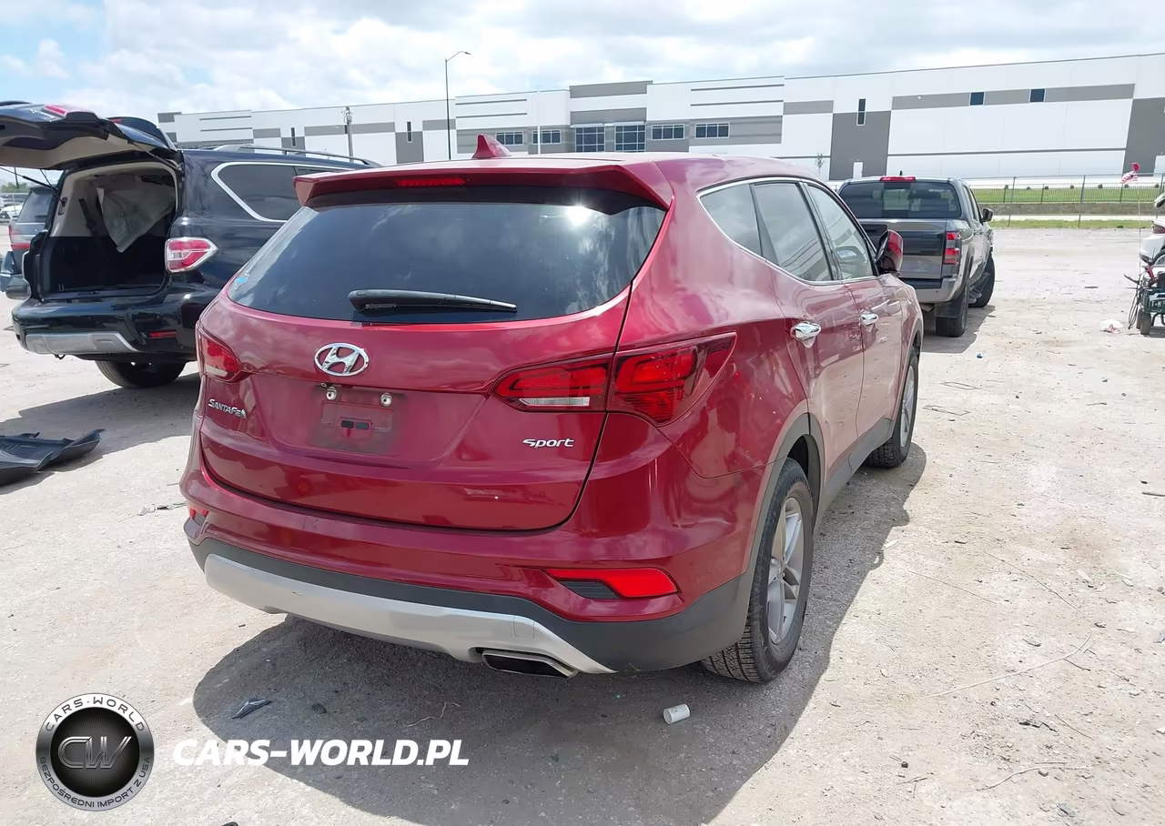 2017 Hyundai Santa Fe Sport 2.4L VIN:5XYZT3LB2HG413556 - 4