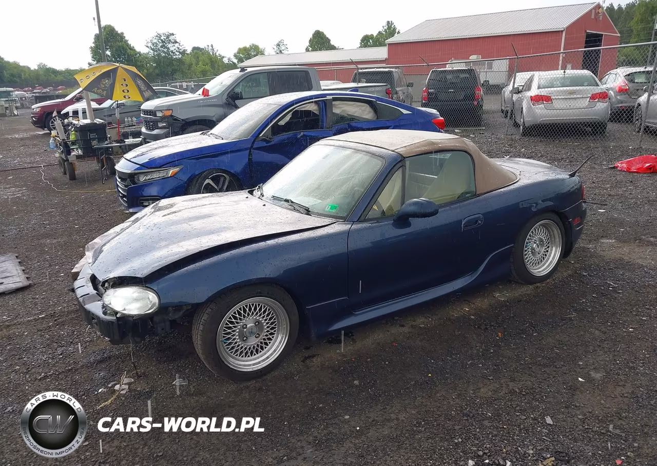 2003 Mazda Mx-5 Miata Cloth-Ls-Se-Shinsen VIN:JM1NB353X30303019 - 2
