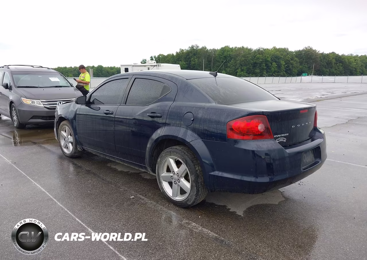 2013 Dodge Avenger Se VIN:1C3CDZABXDN630188 - 3
