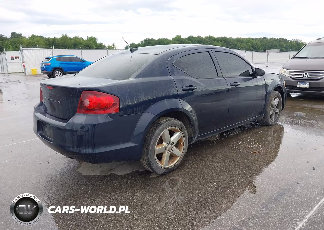 2013 Dodge Avenger Se VIN:1C3CDZABXDN630188 - 4