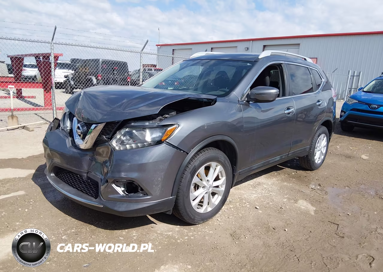 2016 Nissan Rogue Sv VIN:5N1AT2MV6GC798571 - 2