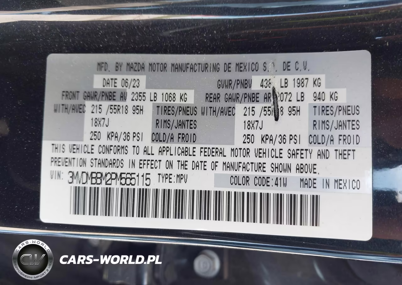 2023 Mazda Cx-30 2.5 S Select VIN:3MVDMBBM2PM565115 - 9