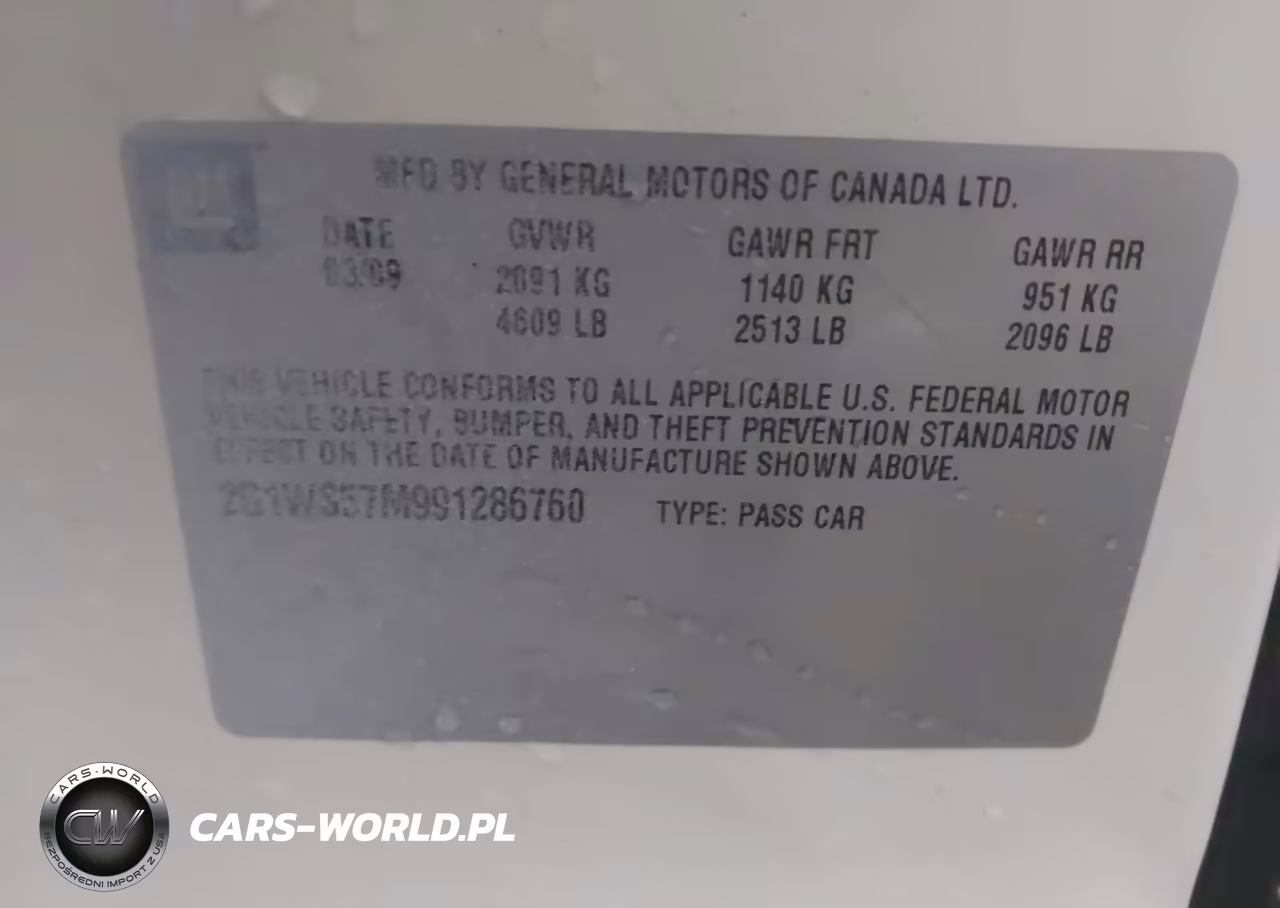 2009 Chevrolet Impala Police VIN:2G1WS57M991286760 - 9