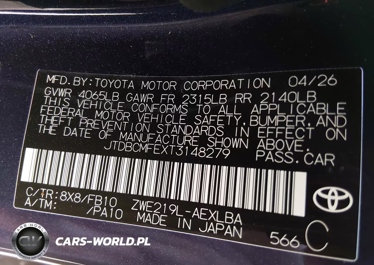 2026 Toyota Corolla Hybrid Hybrid Le VIN:JTDBCMFEXT3148279 - 9
