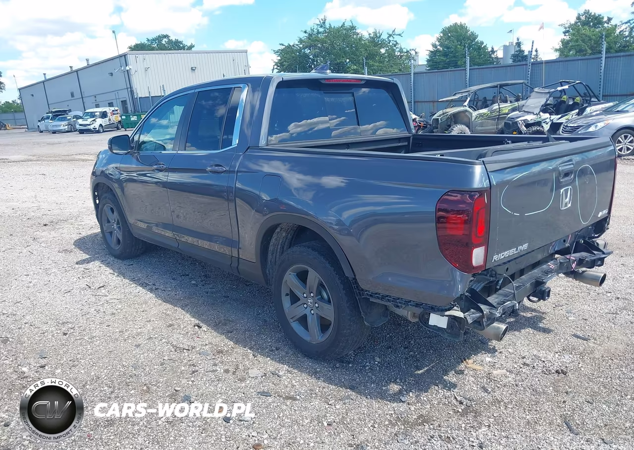 2023 Honda Ridgeline Rtl VIN:5FPYK3F58PB037012 - 3