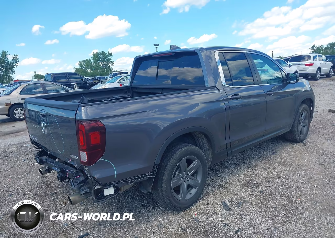 2023 Honda Ridgeline Rtl VIN:5FPYK3F58PB037012 - 4