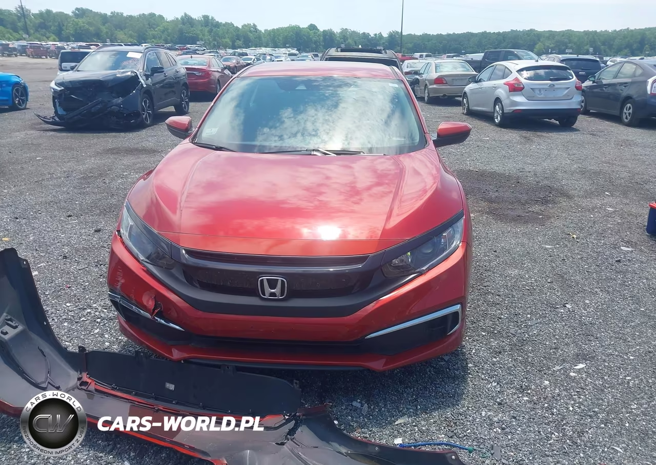 2020 Honda Civic Lx VIN:19XFC2F6XLE201974 - 12