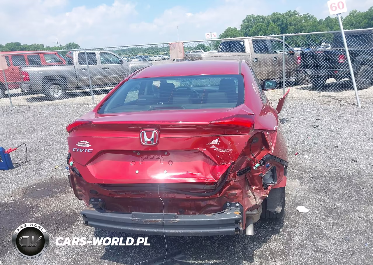 2020 Honda Civic Lx VIN:19XFC2F6XLE201974 - 16