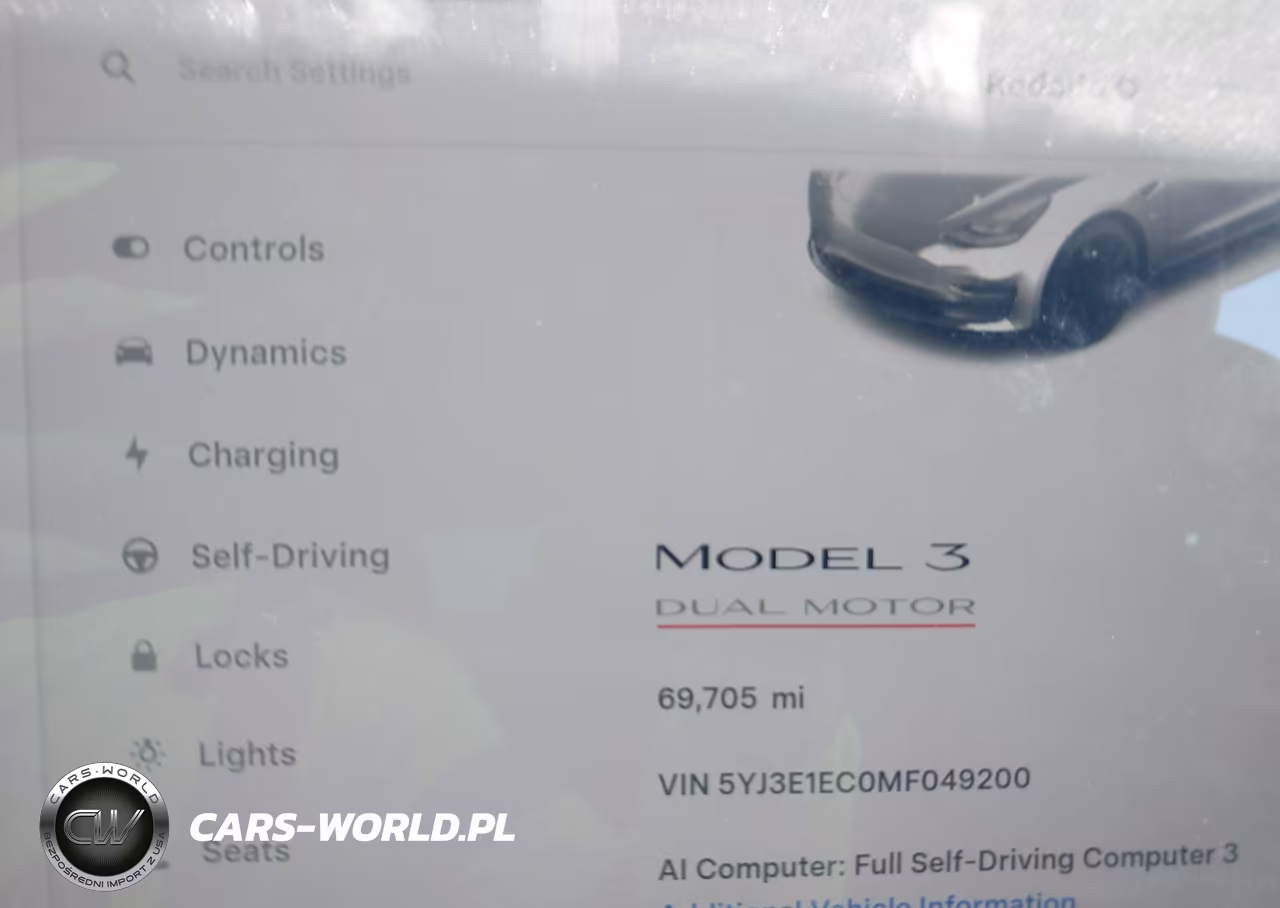 2021 Tesla Model 3 Performance Dual Motor All-Wheel Drive VIN:5YJ3E1EC0MF049200 - 16
