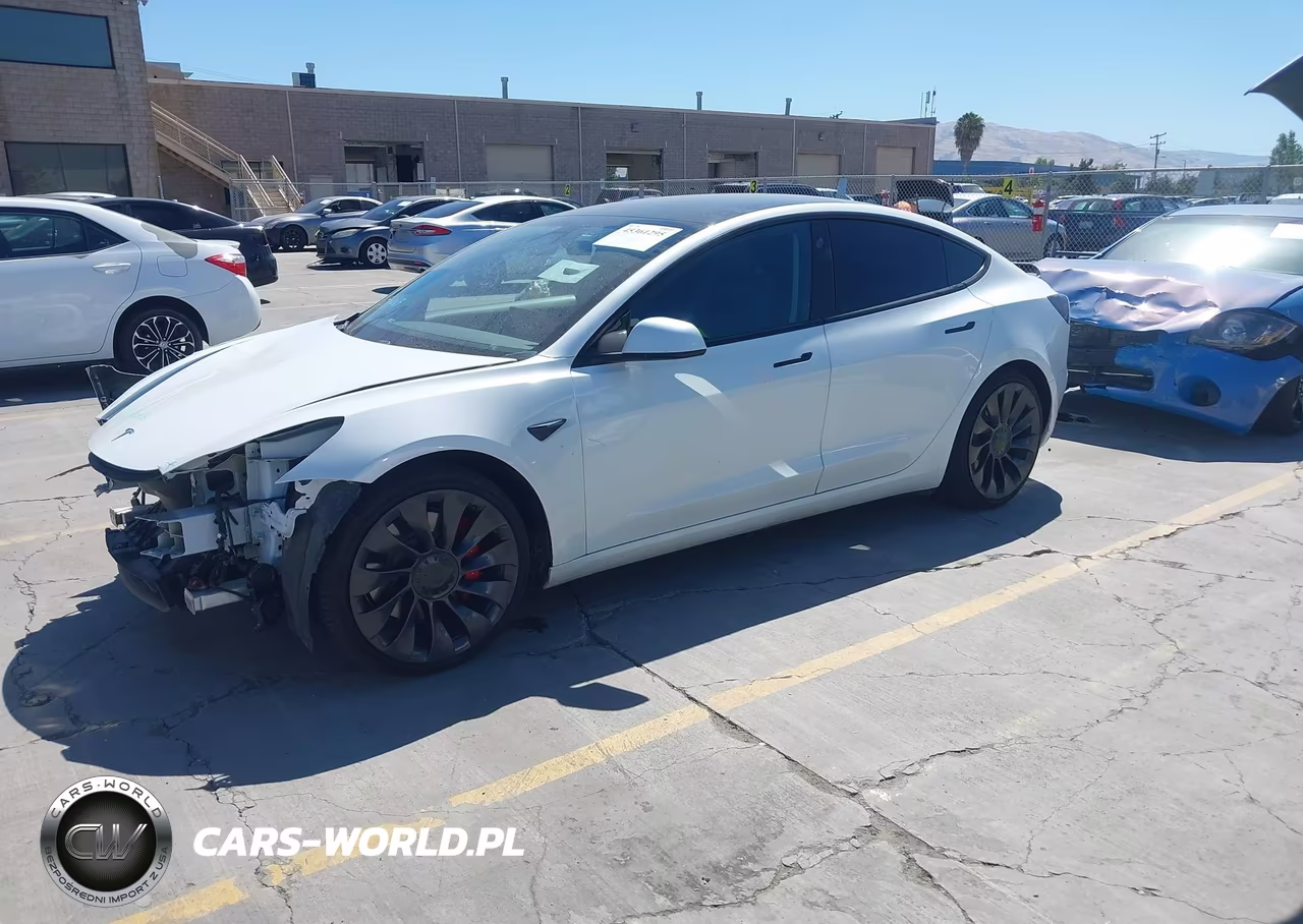 2021 Tesla Model 3 Performance Dual Motor All-Wheel Drive VIN:5YJ3E1EC0MF049200 - 2