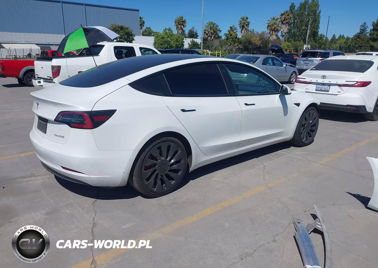 2021 Tesla Model 3 Performance Dual Motor All-Wheel Drive VIN:5YJ3E1EC0MF049200 - 4
