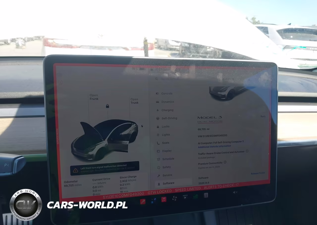2021 Tesla Model 3 Performance Dual Motor All-Wheel Drive VIN:5YJ3E1EC0MF049200 - 7