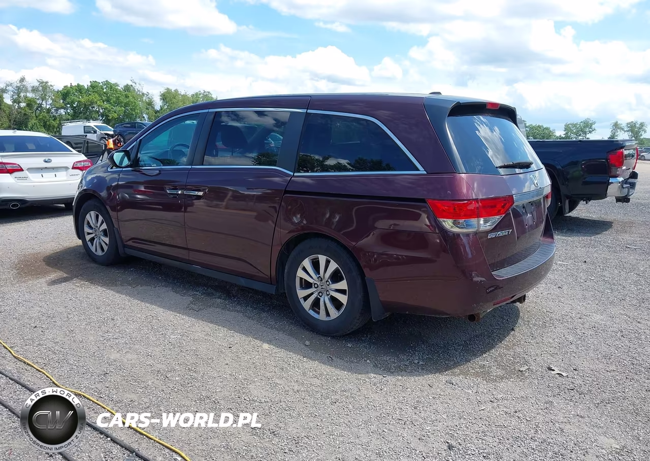 2014 Honda Odyssey Ex-L VIN:5FNRL5H63EB029909 - 3