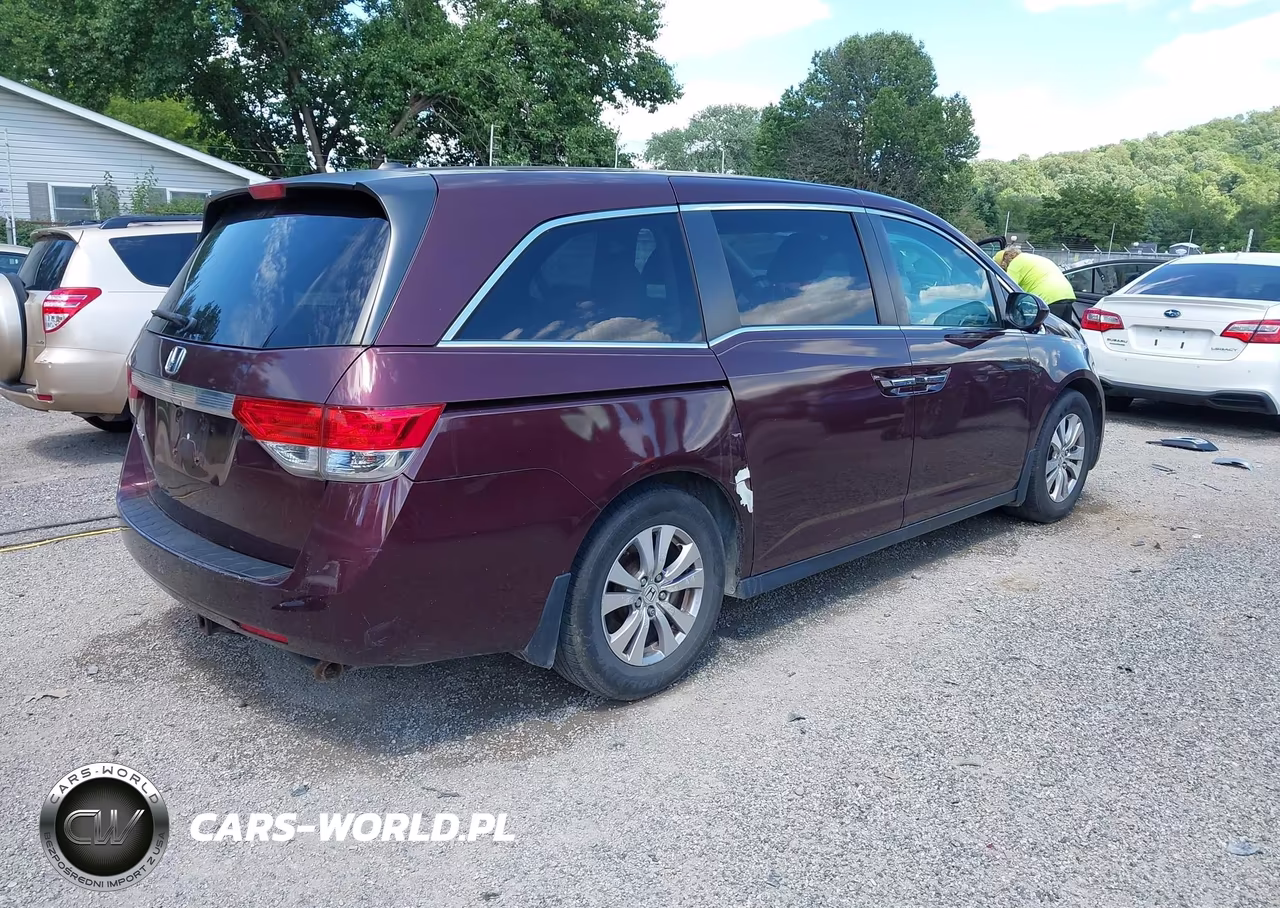 2014 Honda Odyssey Ex-L VIN:5FNRL5H63EB029909 - 4