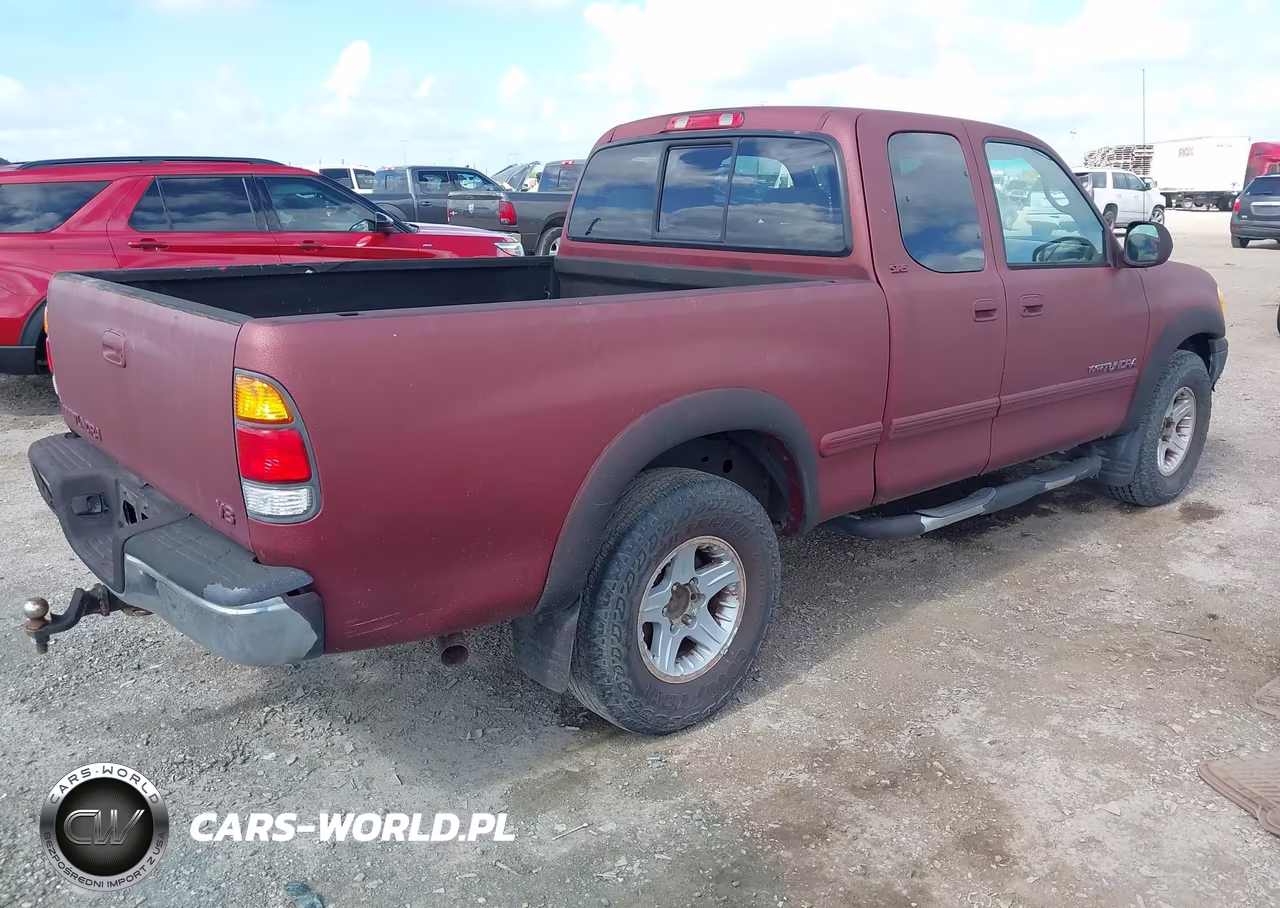 2000 Toyota Tundra Sr5 V8 VIN:5TBRT3417YS012506 - 4