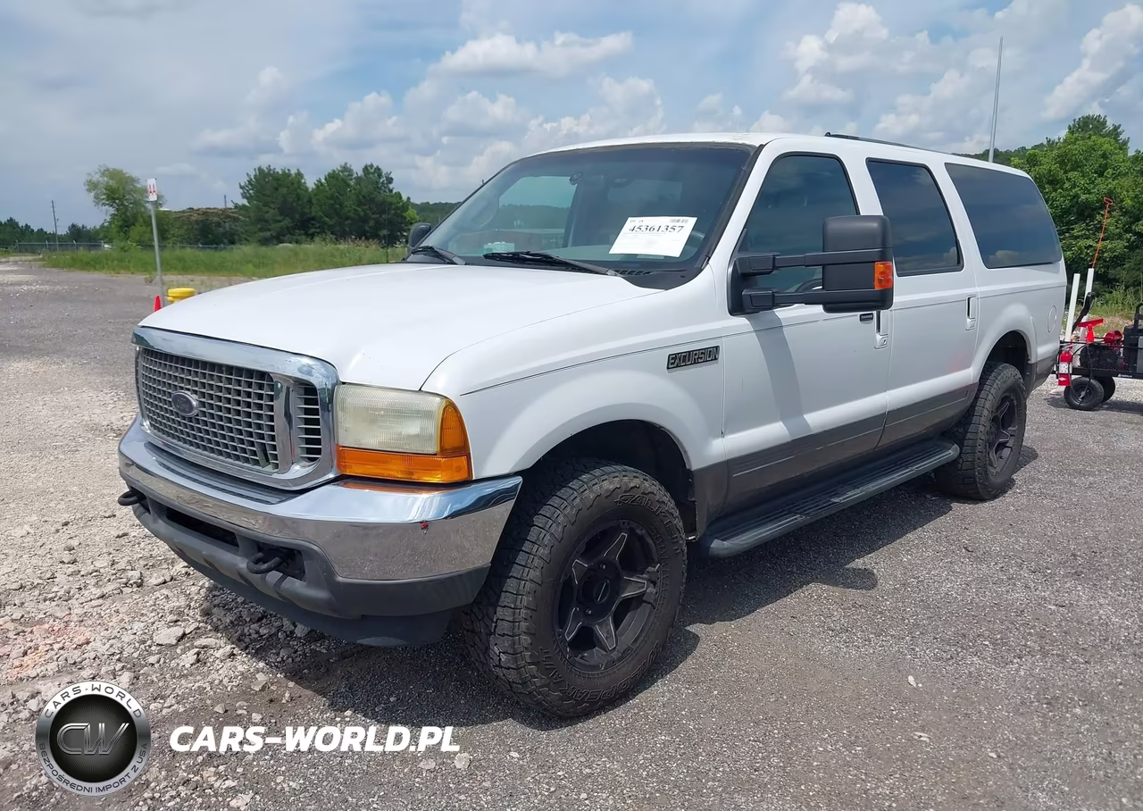 2001 Ford Excursion Xlt VIN:1FMNU41S01ED43764 - 2