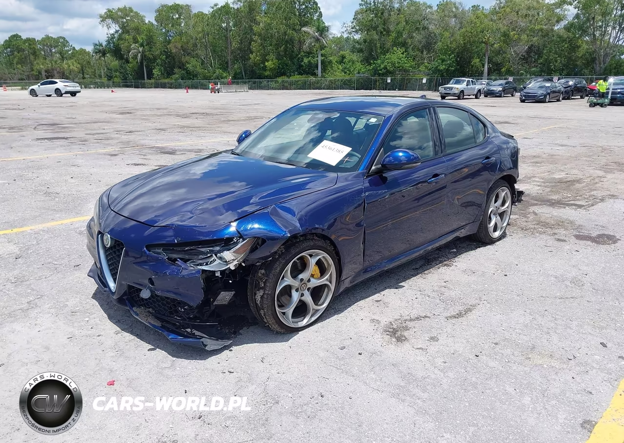2020 Alfa Romeo Giulia Ti Sport Awd VIN:ZARFANBN5L7630501 - 2