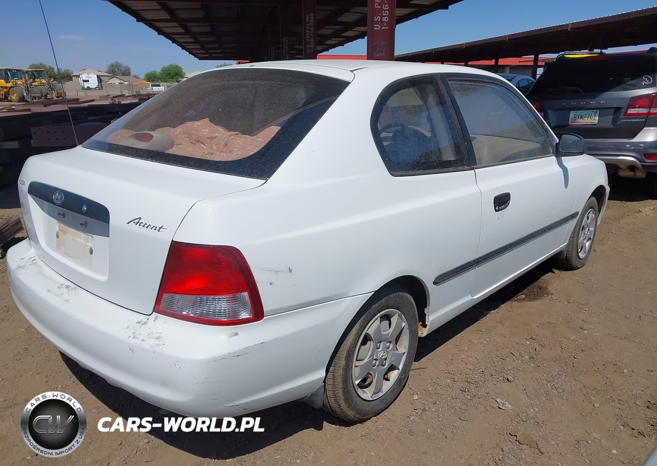 2002 Hyundai Accent L VIN:KMHCF35G62U160703 - 4