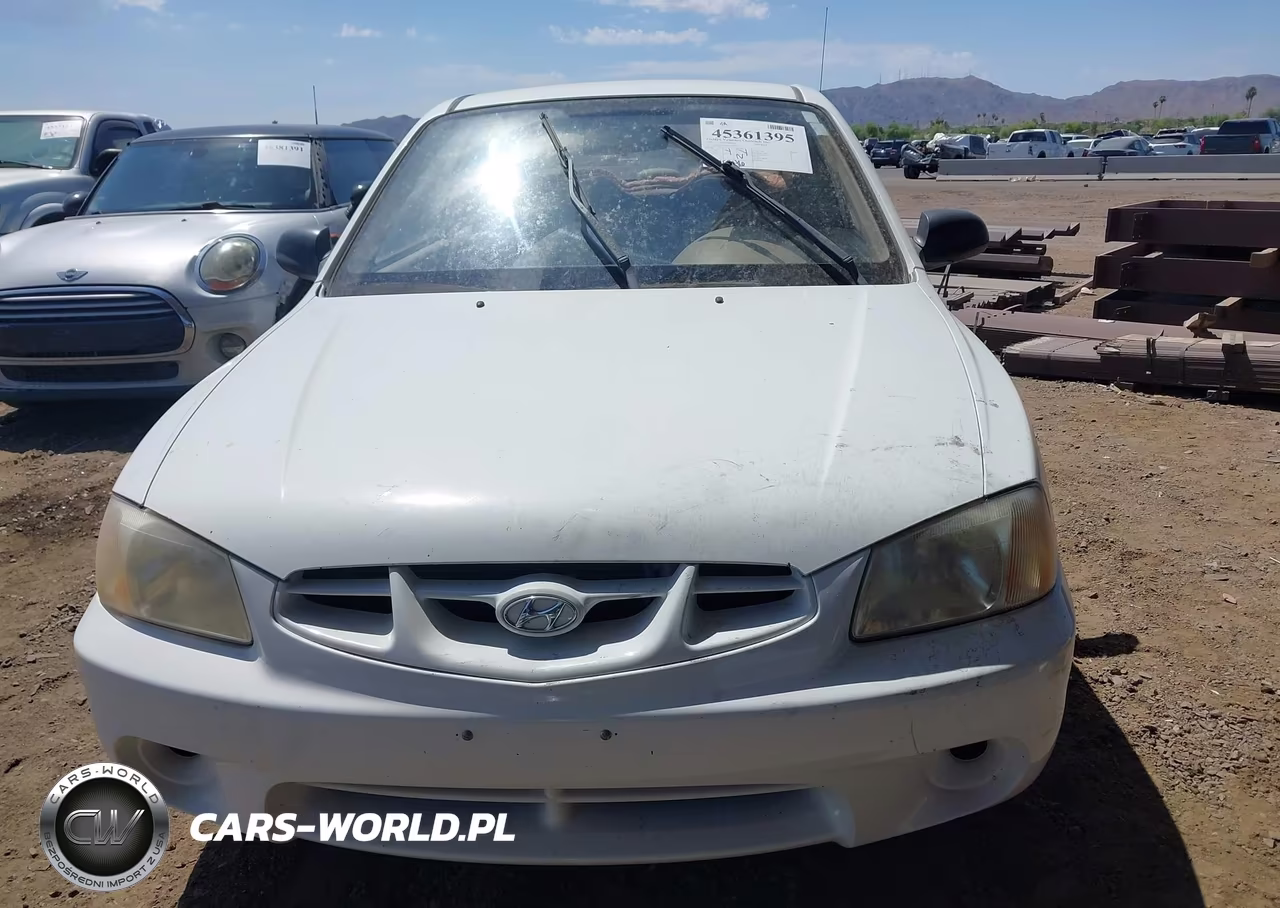 2002 Hyundai Accent L VIN:KMHCF35G62U160703 - 6