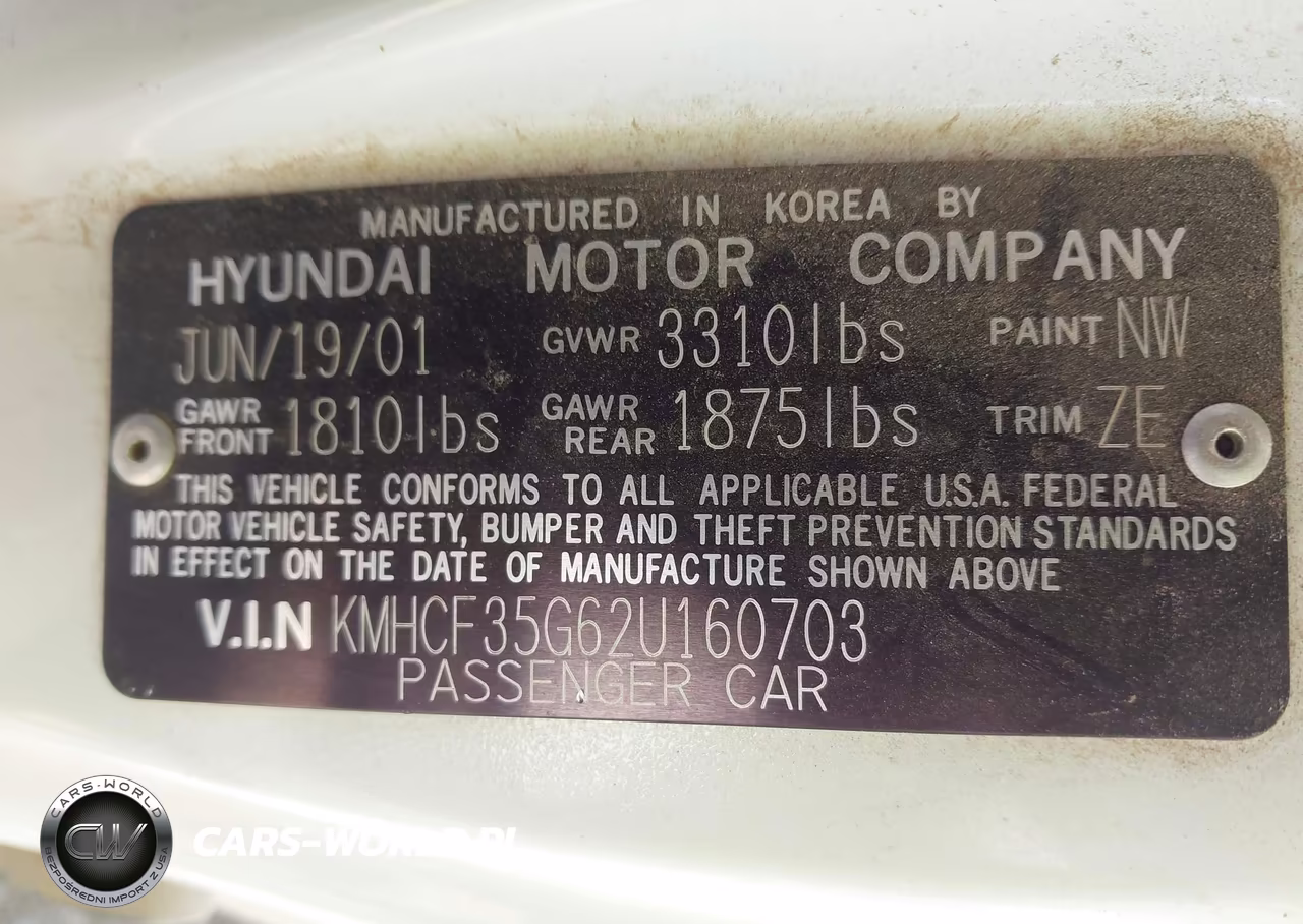 2002 Hyundai Accent L VIN:KMHCF35G62U160703 - 9