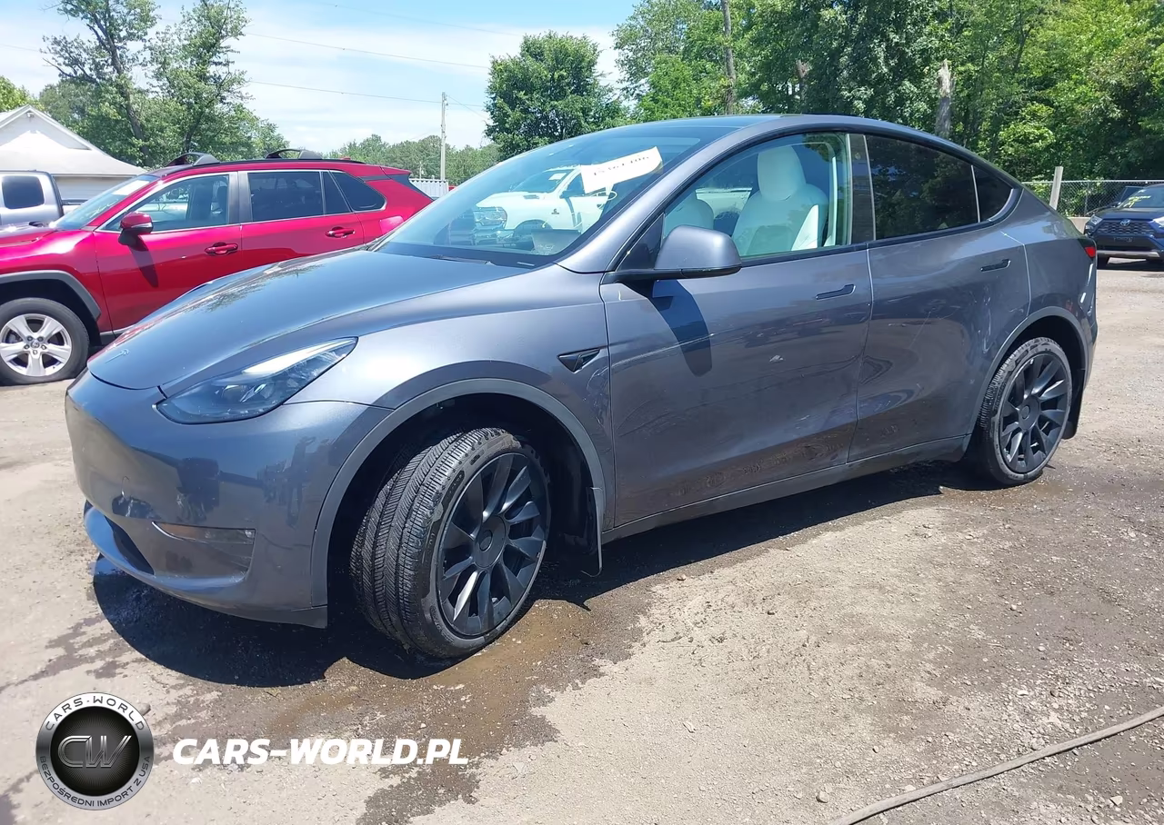 2023 Tesla Model Y Awd-Long Range Dual Motor All-Wheel Drive VIN:7SAYGDEE2PF692514 - 2