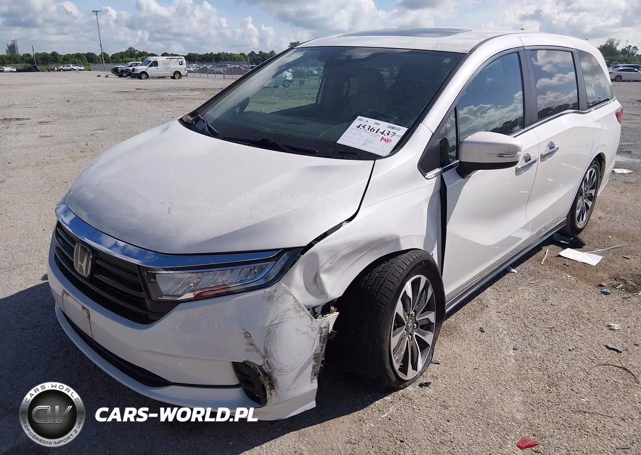 2021 Honda Odyssey Ex-L VIN:5FNRL6H71MB017058 - 2