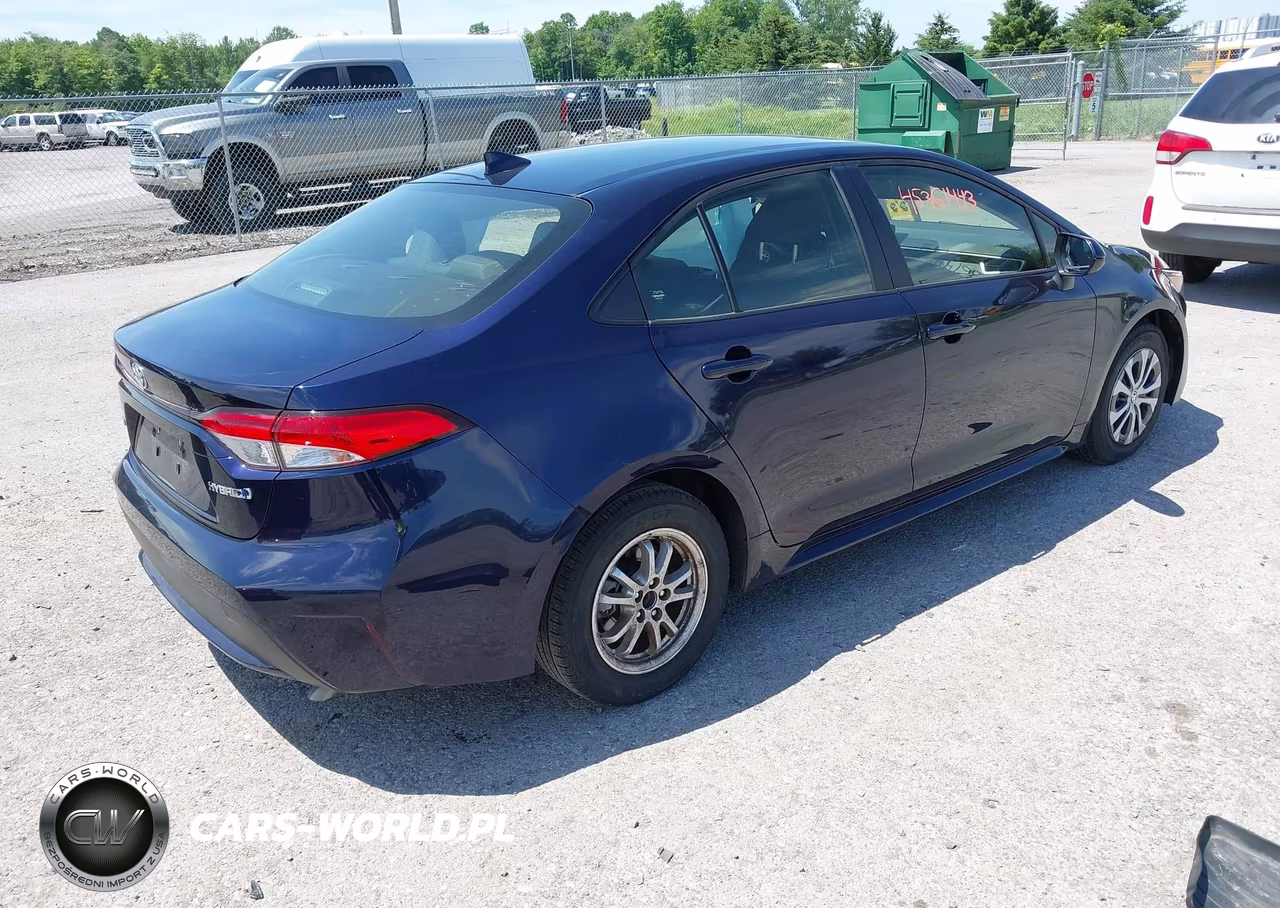 2022 Toyota Corolla Hybrid Le VIN:JTDEAMDE6NJ049883 - 4