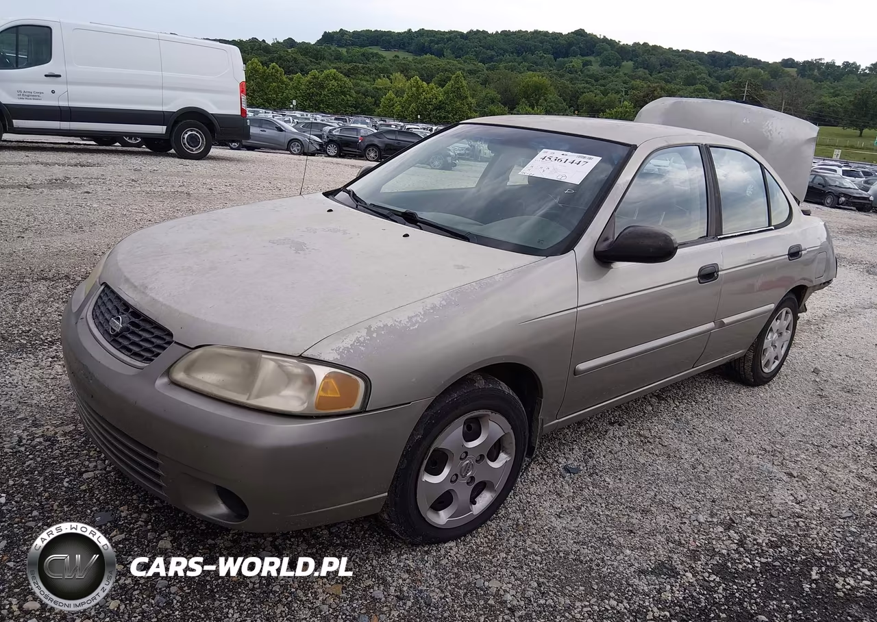 2002 Nissan Sentra Xe VIN:3N1CB51D32L682466 - 2