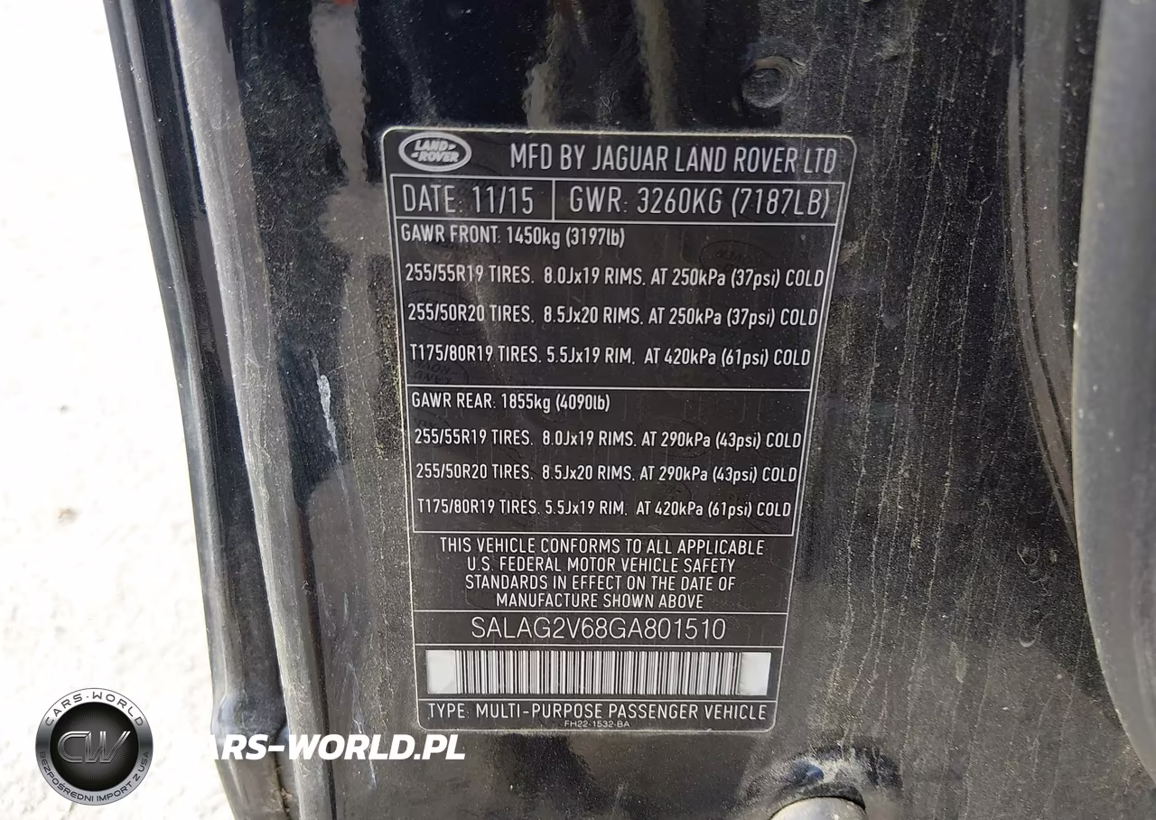 2016 Land Rover Lr4 VIN:SALAG2V68GA801510 - 9