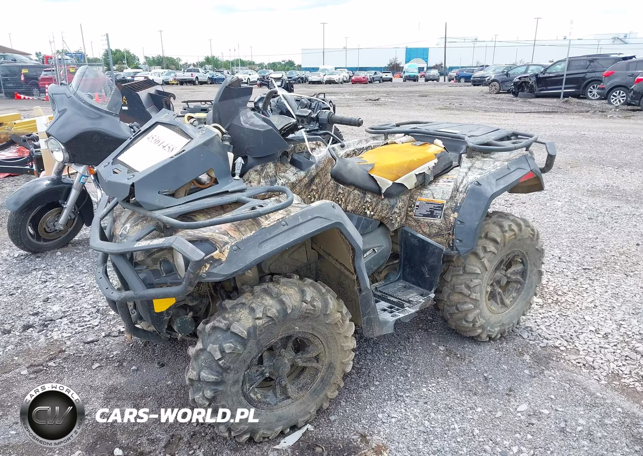 2022 Can-Am Outlander 450-450 Dps-Mossy Oak Hunting Edition 450 Dps VIN:3JBLGAR48NJ001491 - 2