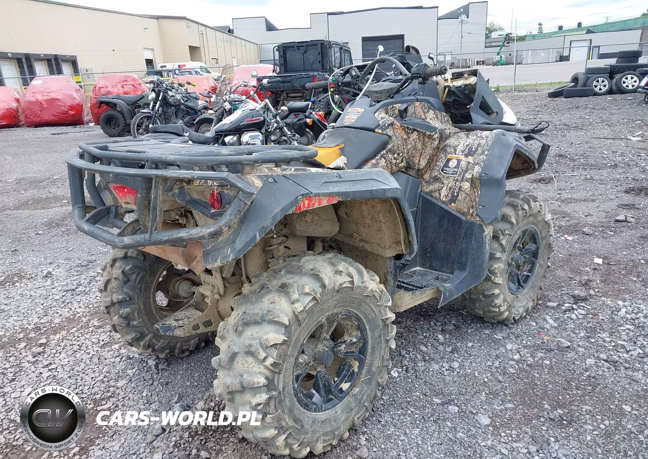 2022 Can-Am Outlander 450-450 Dps-Mossy Oak Hunting Edition 450 Dps VIN:3JBLGAR48NJ001491 - 4