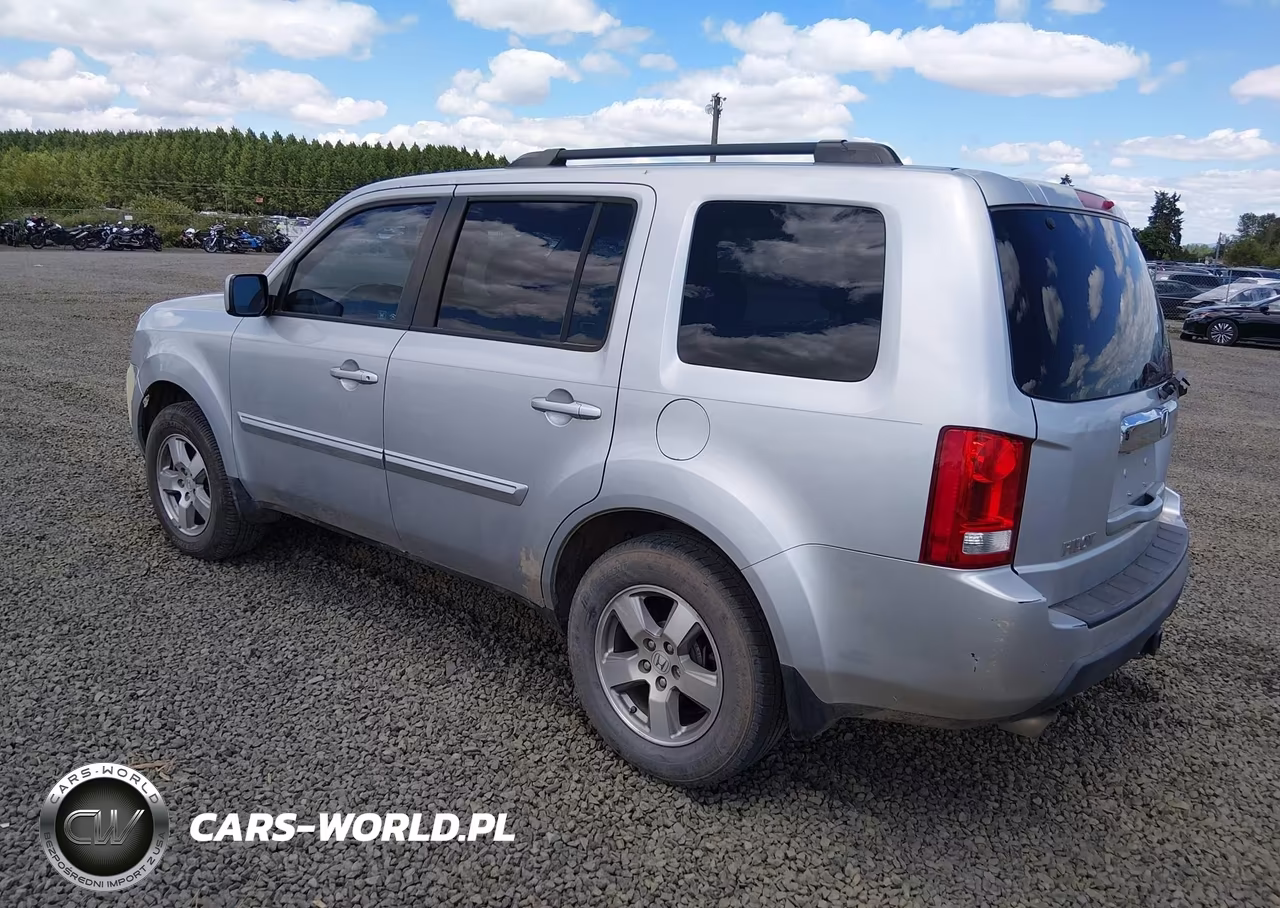 2011 Honda Pilot Ex-L VIN:5FNYF3H54BB036202 - 3