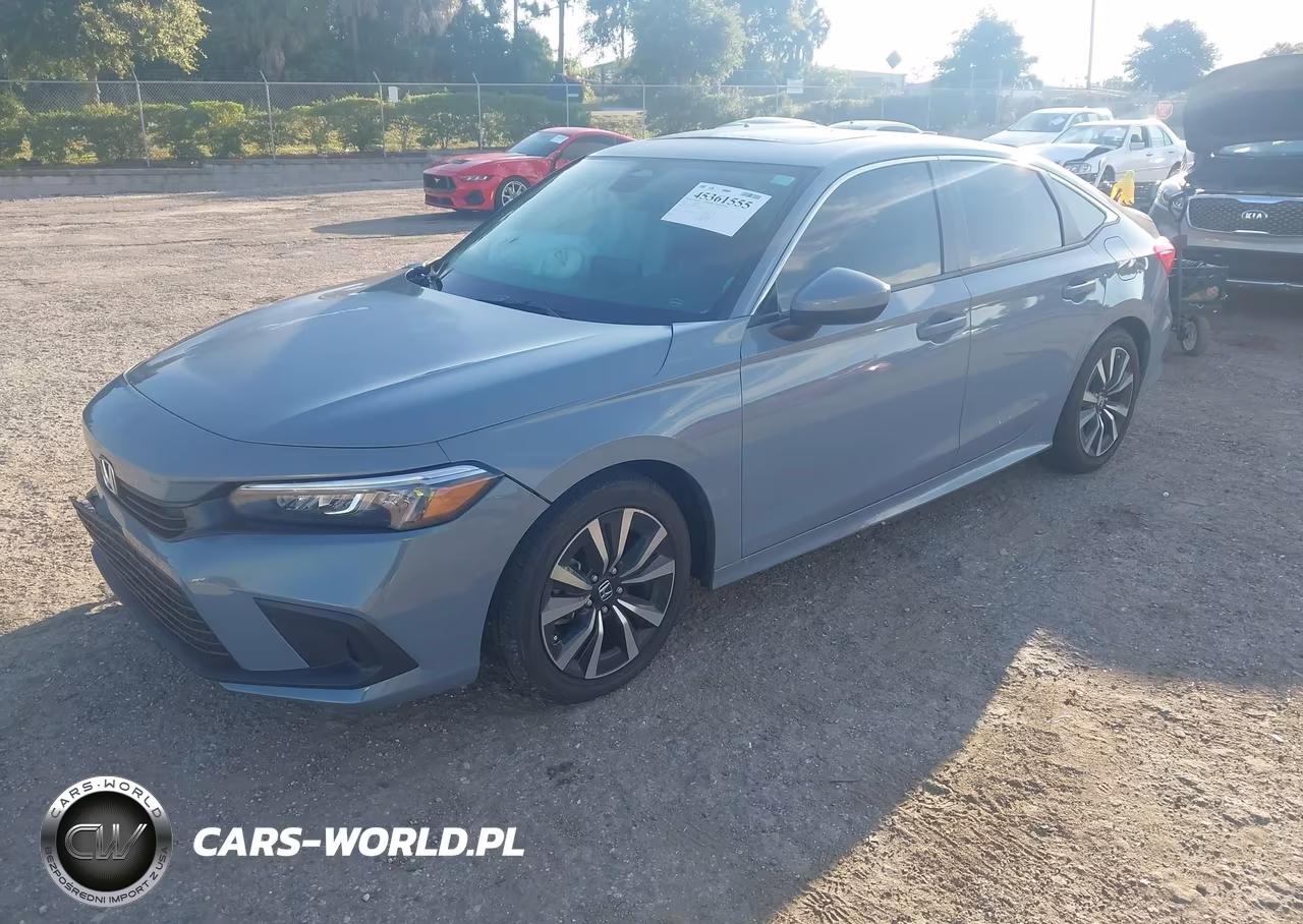 2023 Honda Civic Ex-Ex W-O Bsi VIN:2HGFE1F71PH322031 - 2
