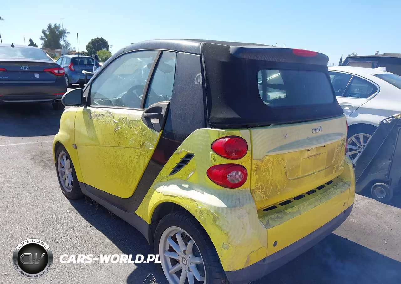 2008 Smart Fortwo Passion VIN:WMEEK31X48K176564 - 3