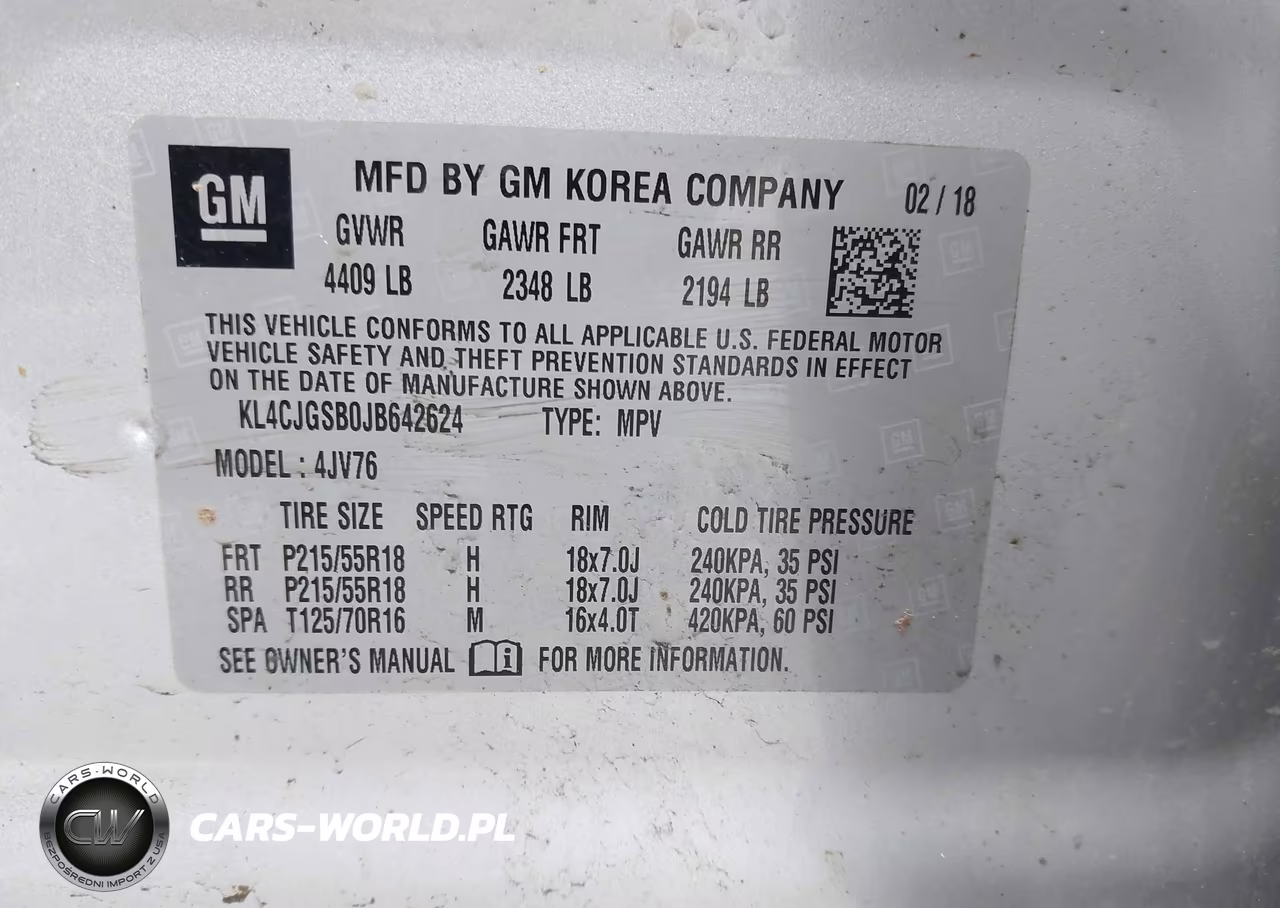 2018 Buick Encore Essence VIN:KL4CJGSB0JB642624 - 9