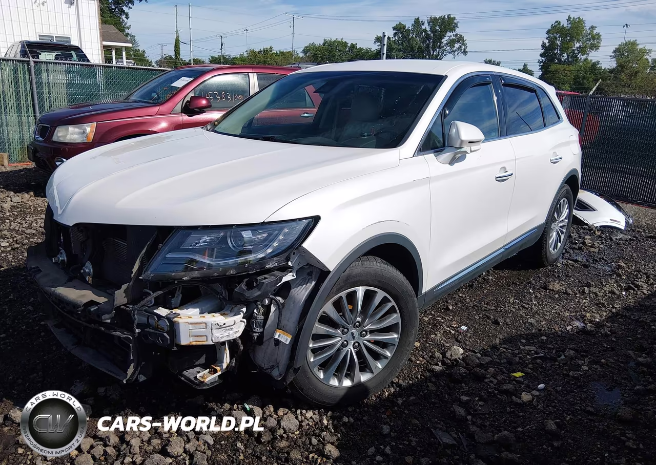 2017 Lincoln Mkx Select VIN:2LMPJ6KR0HBL24344 - 2