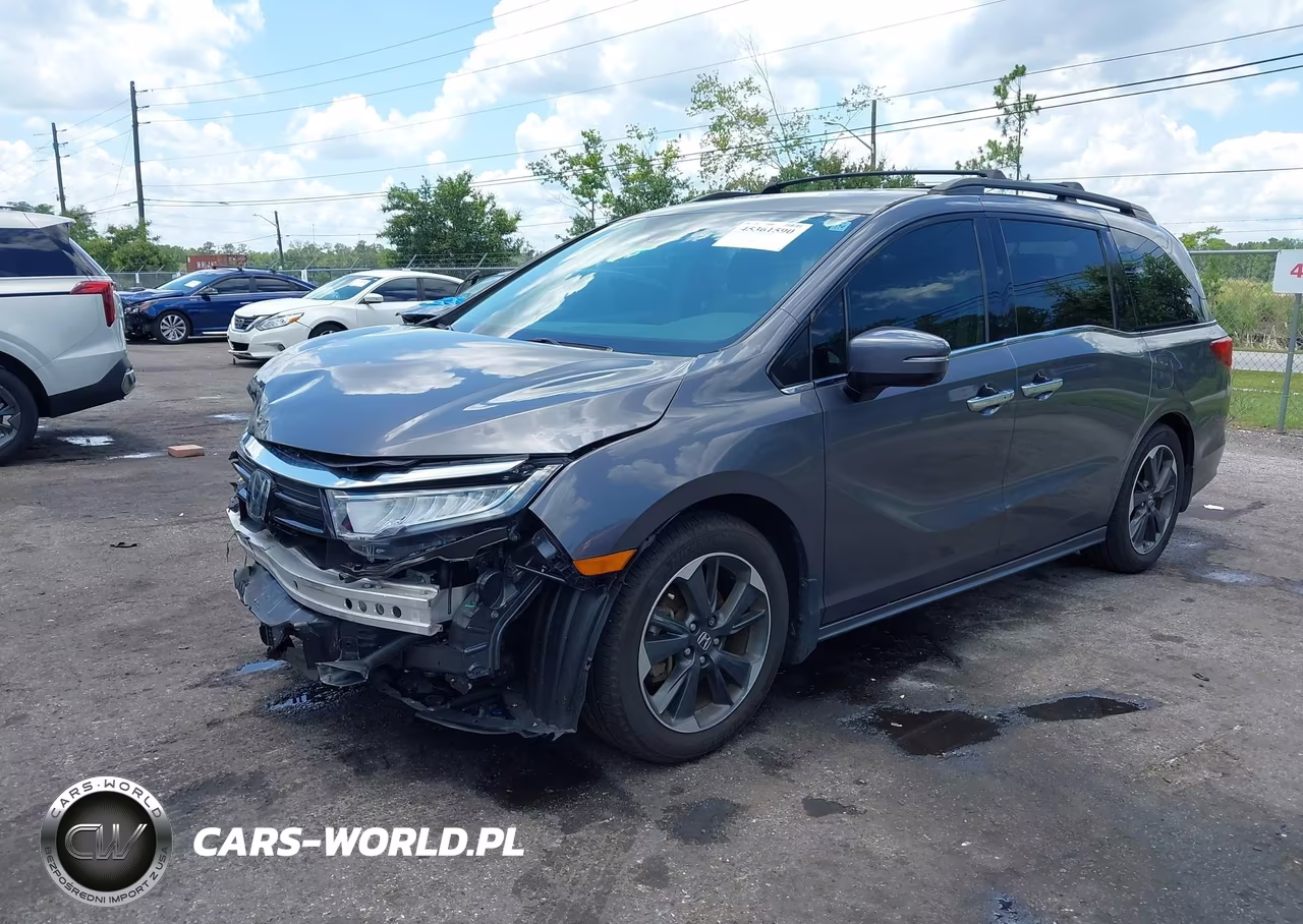 2022 Honda Odyssey Elite VIN:5FNRL6H98NB002947 - 2