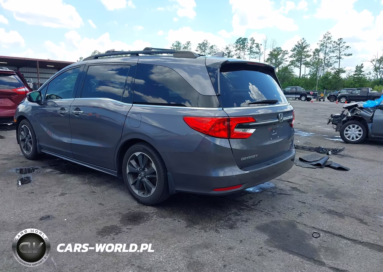 2022 Honda Odyssey Elite VIN:5FNRL6H98NB002947 - 3