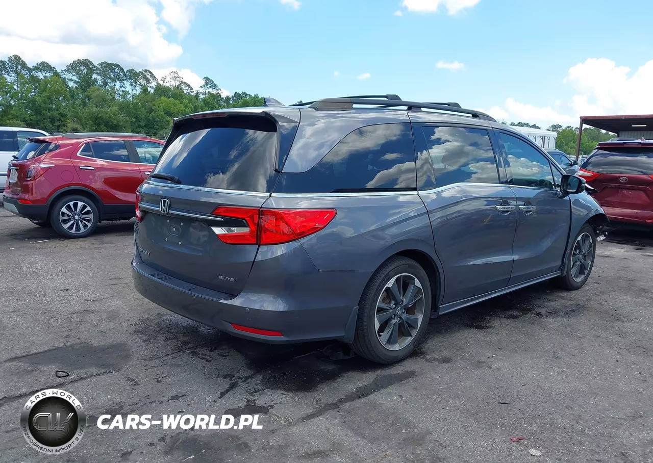 2022 Honda Odyssey Elite VIN:5FNRL6H98NB002947 - 4