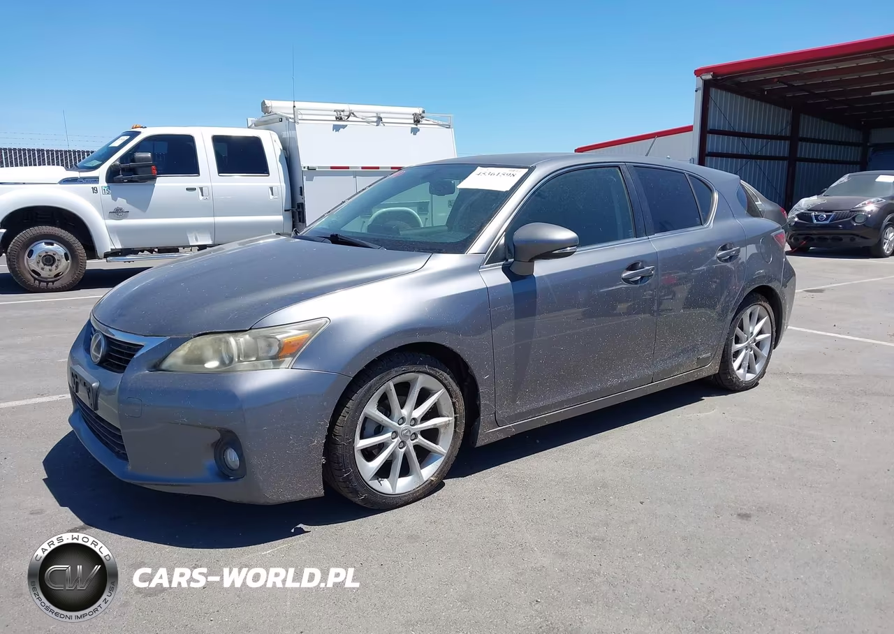 2012 Lexus Ct 200H Premium VIN:JTHKD5BH5C2111602 - 2