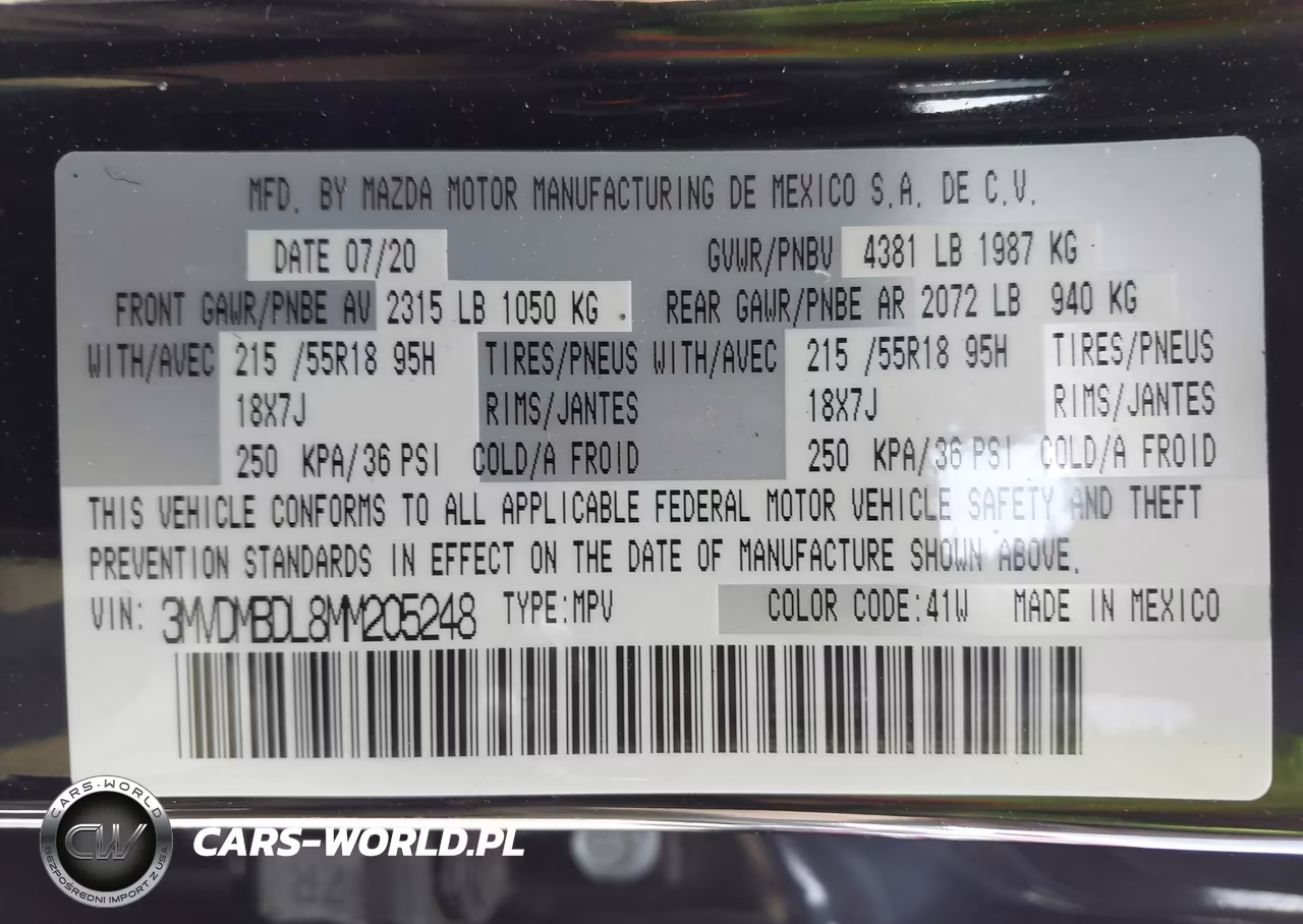 2021 Mazda Cx-30 Premium VIN:3MVDMBDL8MM205248 - 9